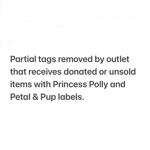 NWOT Petal & Pup Lace Up Floral Dress - Yellow and Green - Picture 9 of 9